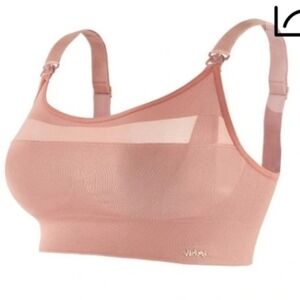 CACHE COEUR WOMA Maternity And Nursing Sports Bra In Pink /SZ:XL